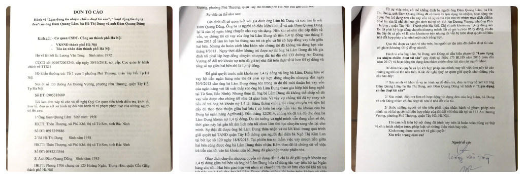 Công an thụ lý vụ “mất nhà” vì cho người quen đứng tên sổ đỏ ở Tây Hồ (Hà Nội)