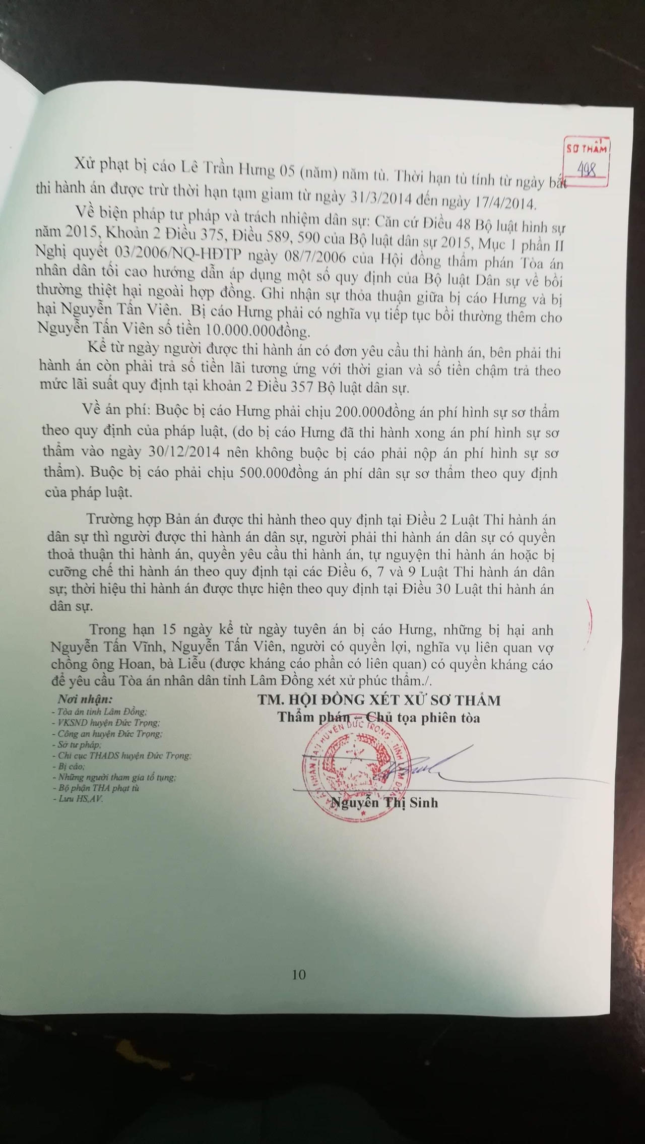 Đức Trọng (Lâm Đồng): Kỳ án bị kết án hai lần về một hành vi phạm tội!