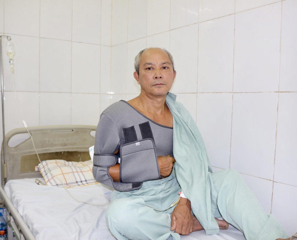 BVĐK tỉnh Lào Cai phẫu thuật thành công nội soi rách cơ gân chóp xoay khớp vai