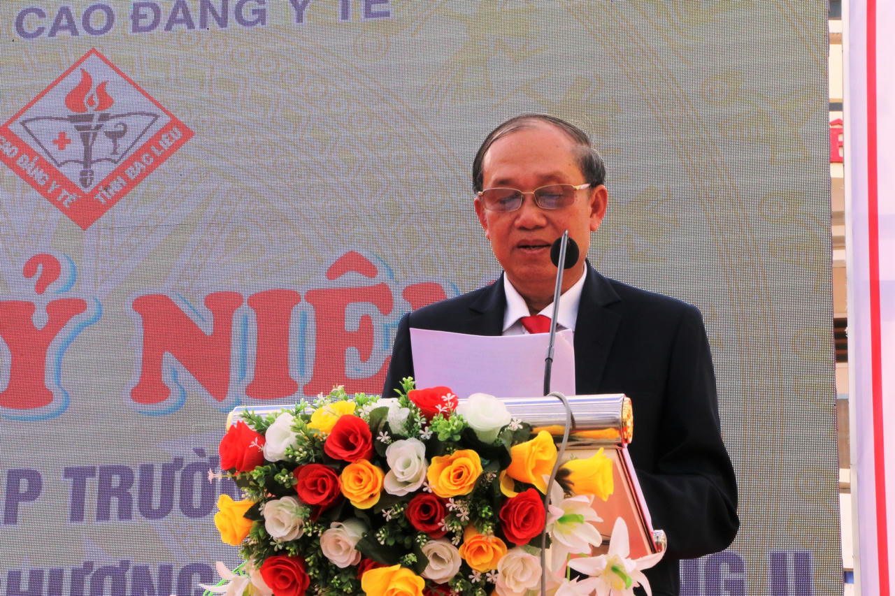 Trường Cao đẳng Y tế Bạc Liêu kỷ niệm 40 năm thành lập và đón Huân chương Lao động hạng Nhì