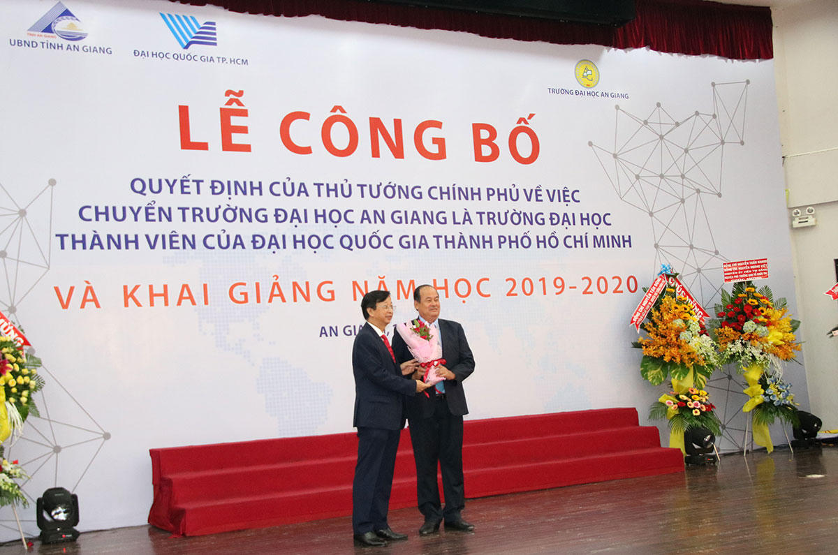 Đại học An Giang thành thành viên Đại học Quốc gia TP Hồ Chí Minh
