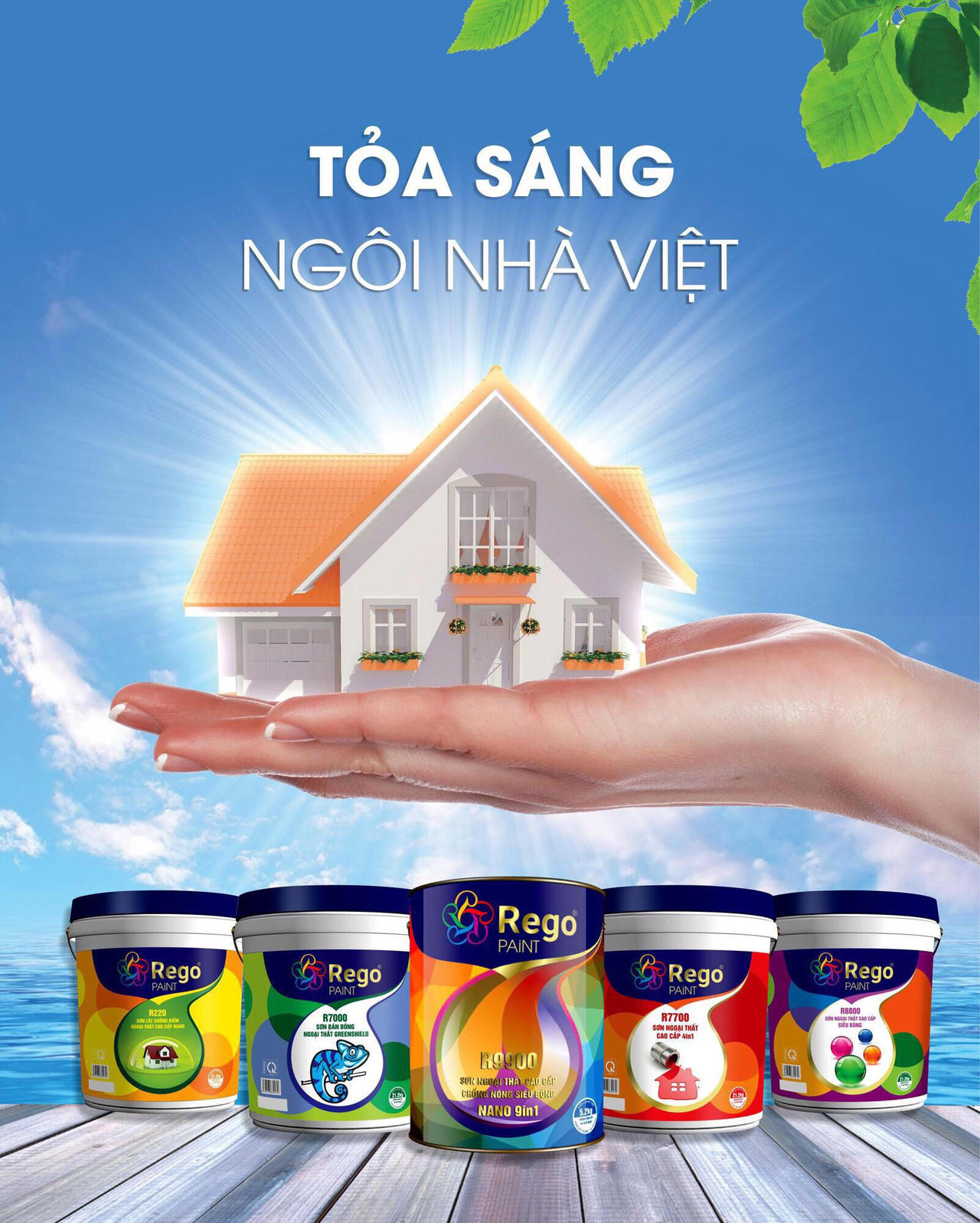 Sơn Rego: “Tỏa sáng ngôi nhà Việt”