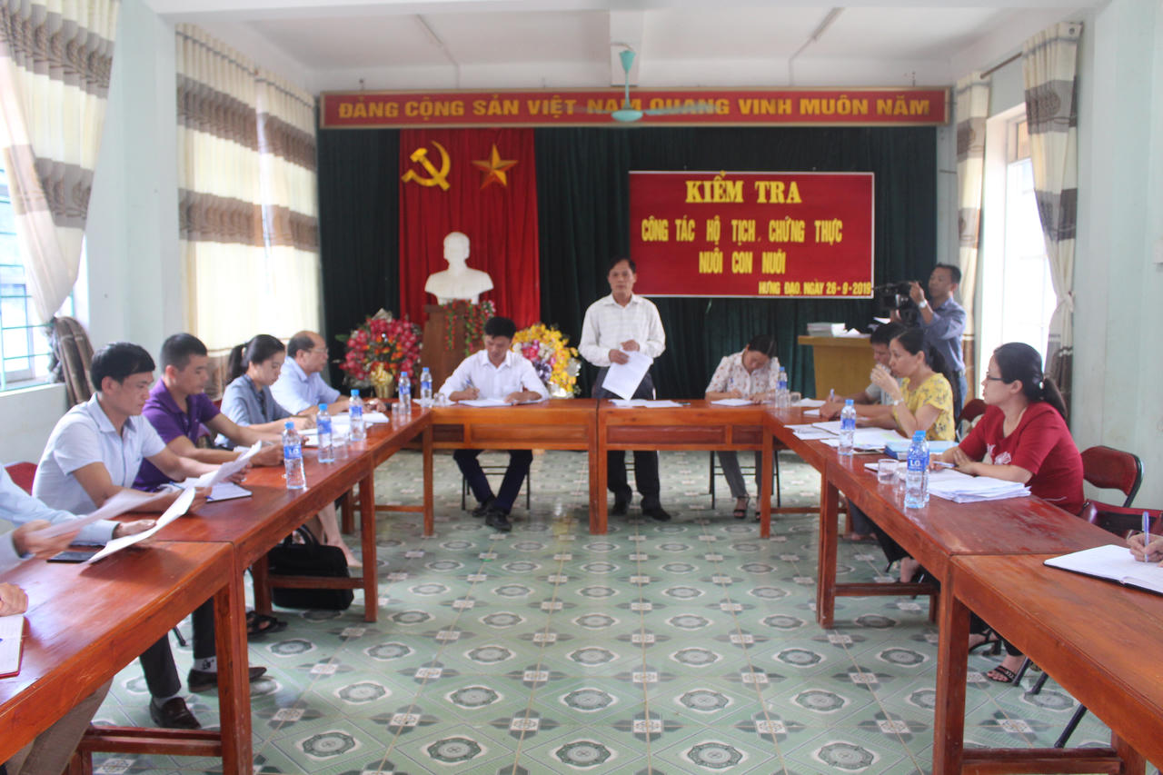 Sở Tư pháp Cao Bằng tổ chức hội nghị tuyên truyền pháp luật tại 3 xã ở huyện Bảo Lạc