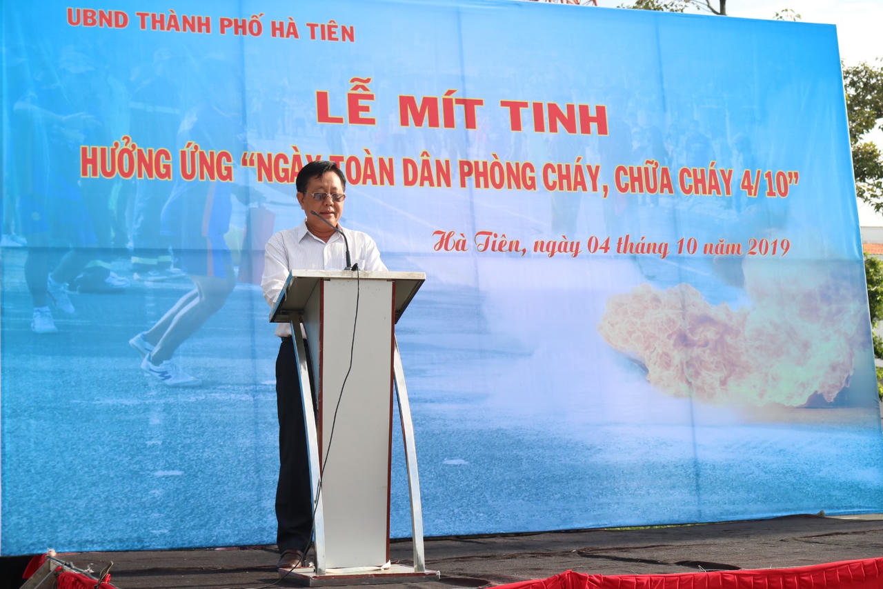 Thành phố Hà Tiên hưởng ứng “Tháng an toàn phòng cháy chữa cháy” năm 2019