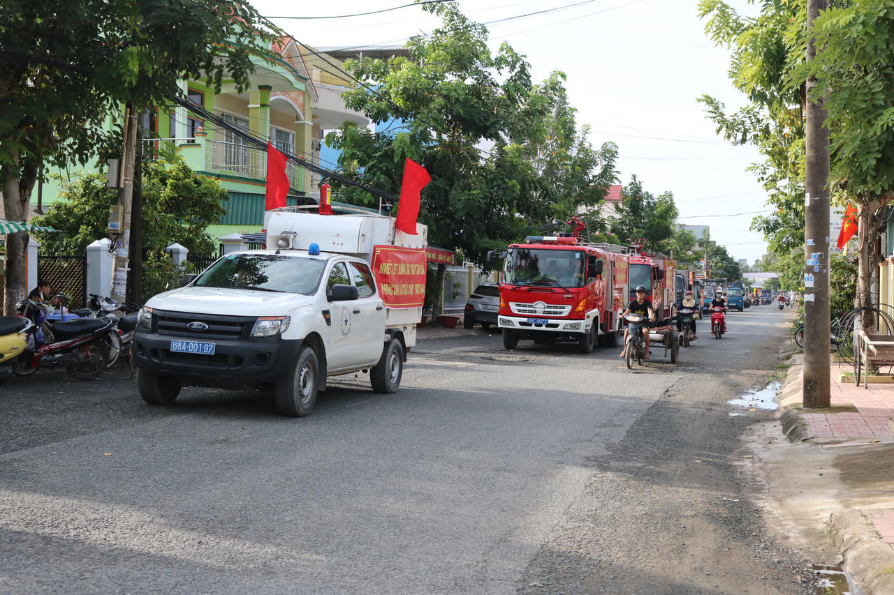 Thành phố Hà Tiên hưởng ứng “Tháng an toàn phòng cháy chữa cháy” năm 2019