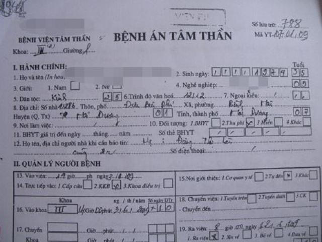 Nhức nhối tình trạng tội phạm "núp bóng" tâm thần 