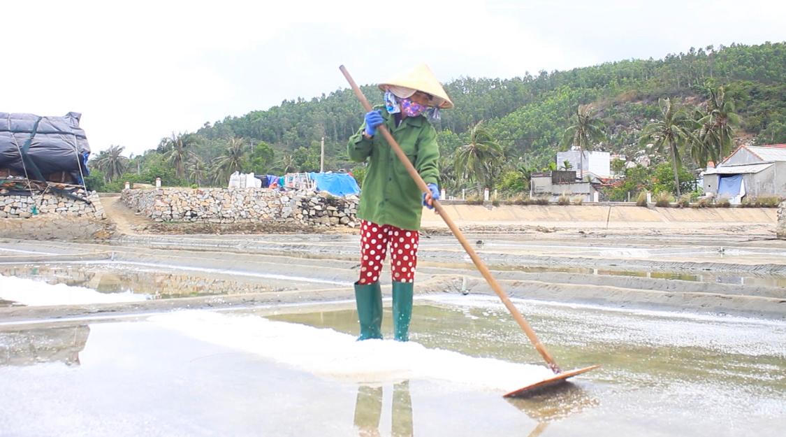 Diêm dân Sa Huỳnh lo lắng trước vụ muối mới