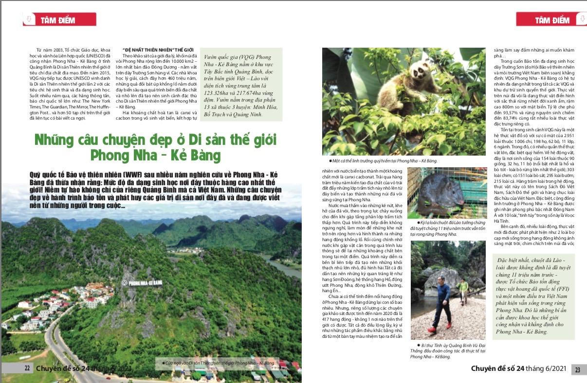 Mời đón đọc Chuyên đề Pháp luật số đặc biệt “Bảo tồn và Phát triển di sản”