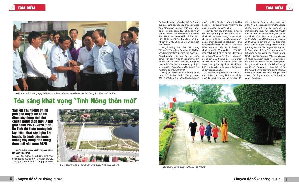 Đón đọc Chuyên đề Pháp luật số đặc biệt “Bức tranh Nông thôn mới trên quê hương Bác”