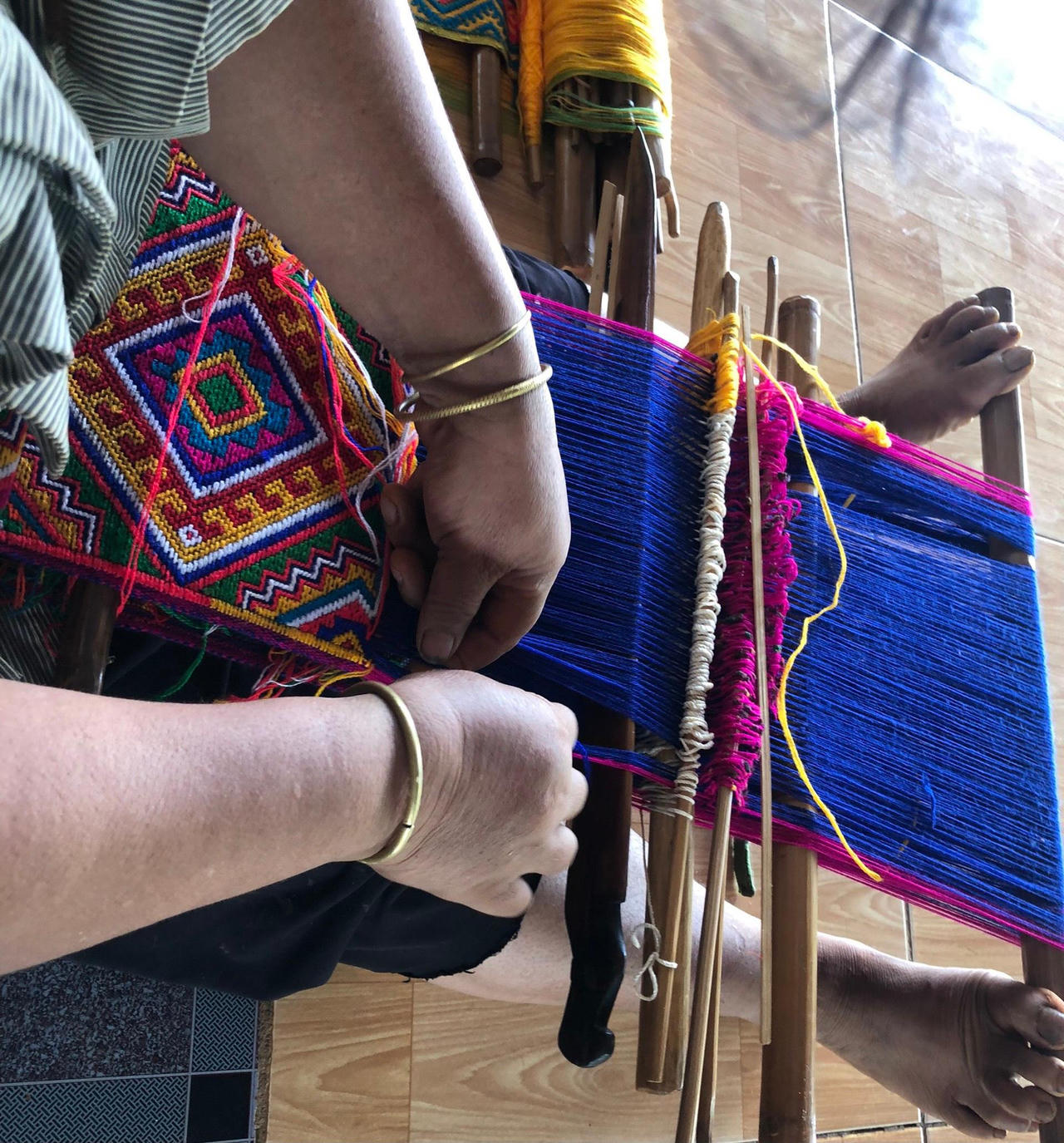 Nét văn hóa đặc sắc trên từng sợi thổ cẩm S’Tiêng