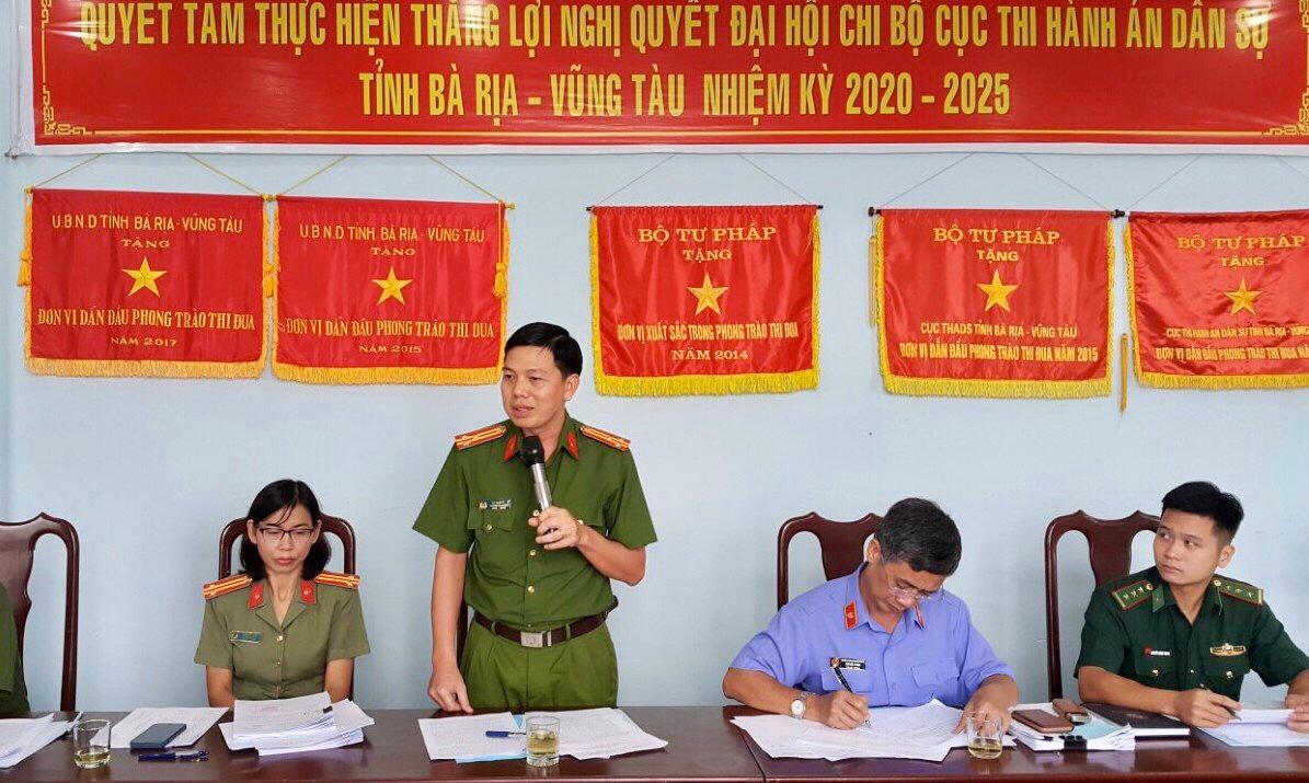 Thi hành án dân sự Bà Rịa – Vũng Tàu vượt khó lập thành tích chào mừng 76 năm Ngày truyền thống ngành Tư pháp