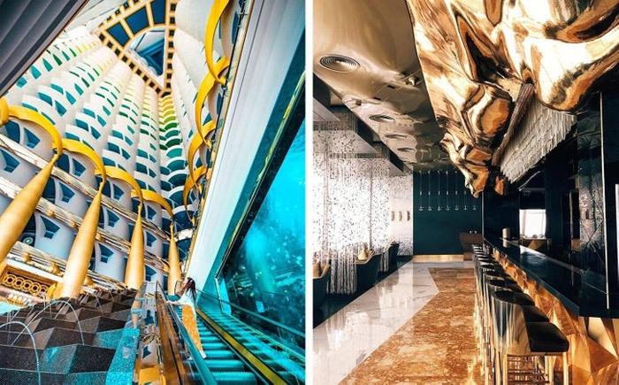 Choáng ngợp với khách sạn 7 sao xa xỉ nhất thế giới