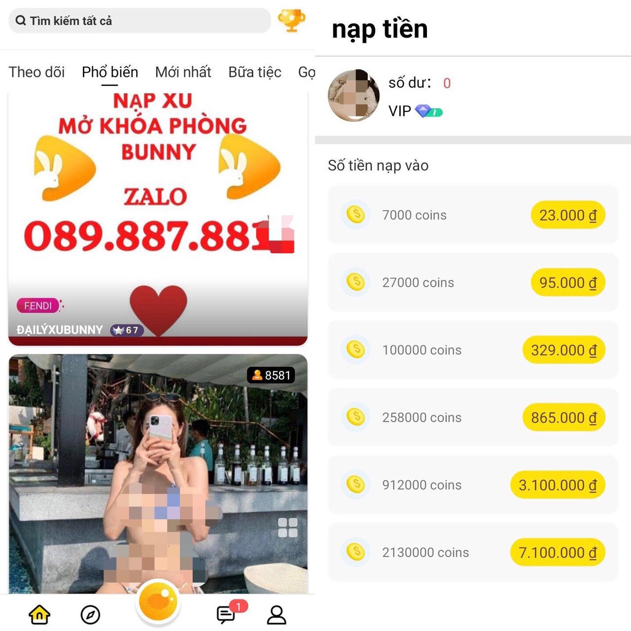 Lột trần app livestream “khiêu dâm” trá hình (Kỳ 2) 