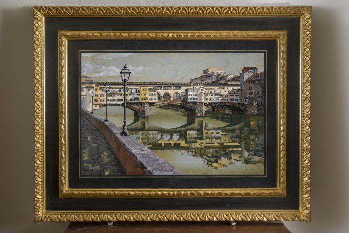 Dòng họ nổi tiếng bảo tồn nghệ thuật tranh khảm đá ở Ý