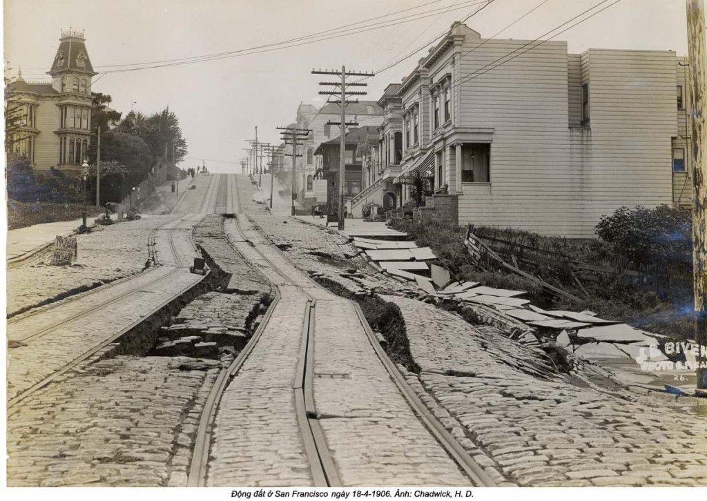 Ám ảnh kinh hoàng vụ động đất ở San Francisco đầu thế kỷ 20