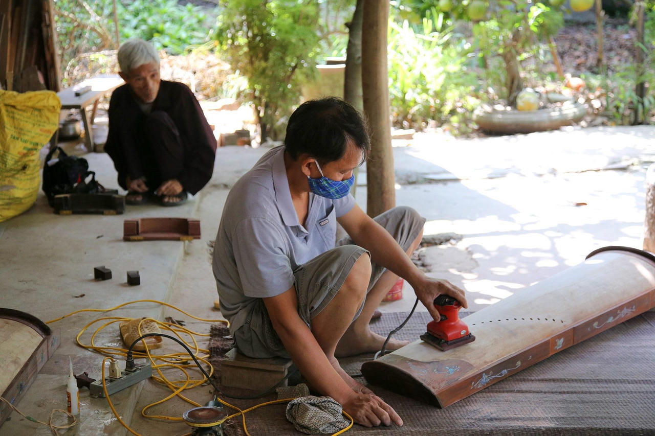 Làng nghề làm đàn Đào Xá – Nơi gìn giữ âm hưởng dân tộc