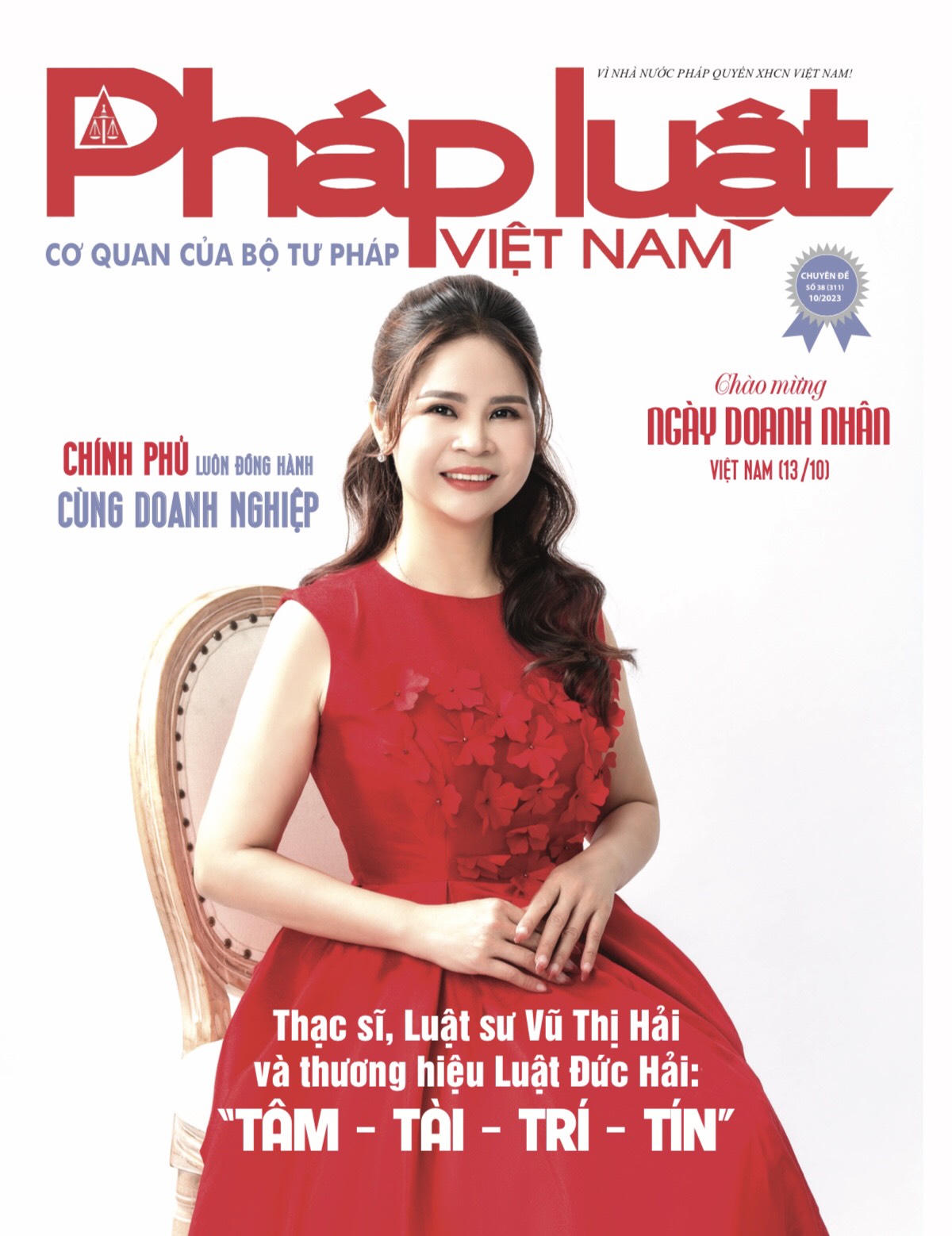 Thạc sĩ, Luật sư Vũ Thị Hải và thương hiệu Luật Đức Hải: "Tâm - Tài - Trí - Tín!"