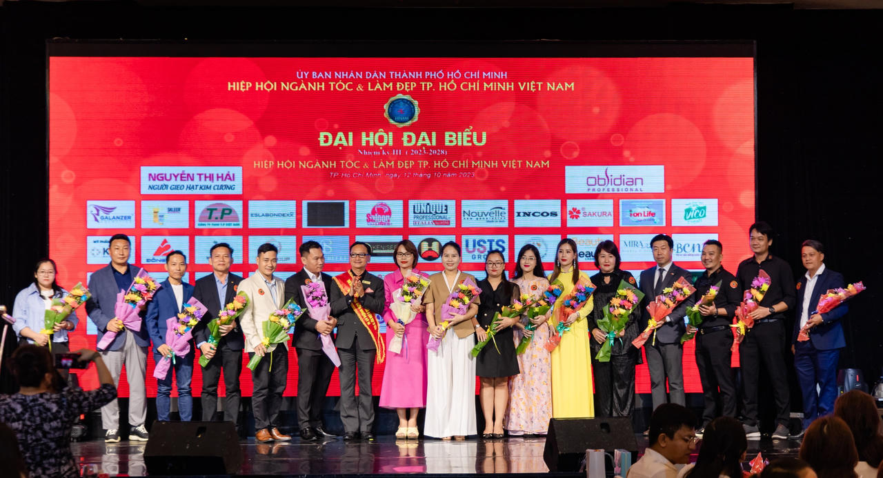 Hiệp hội ngành Tóc và Làm đẹp TPHCM tổ chức thành công Đại hội nhiệm kỳ III (2023-2028)