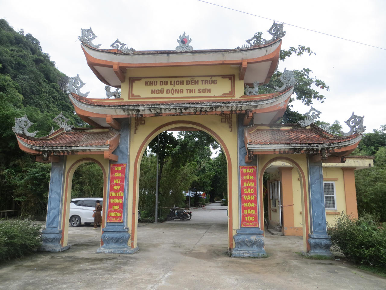 Đền Trúc và giai thoại "cờ bay lên đỉnh núi" về anh hùng dân tộc Lý Thường Kiệt