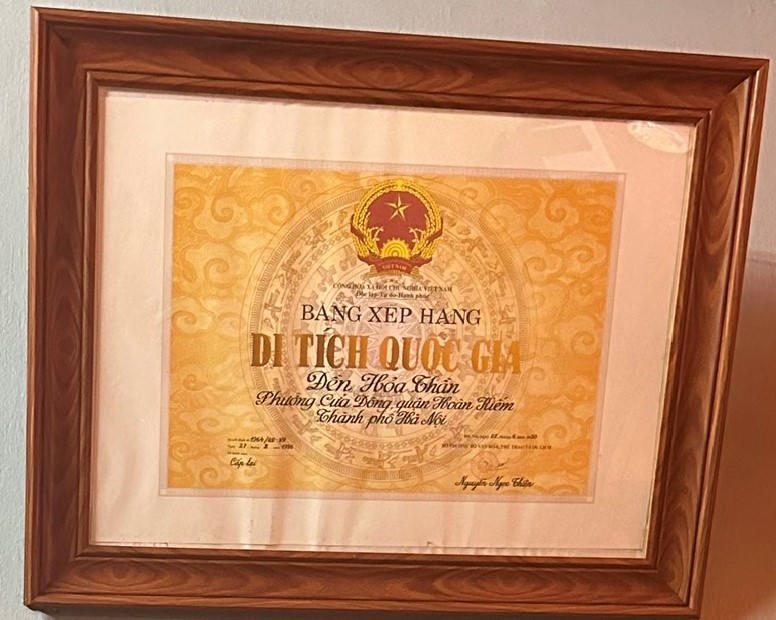 Đền thờ vị thần phòng cháy chữa cháy duy nhất ở Việt Nam