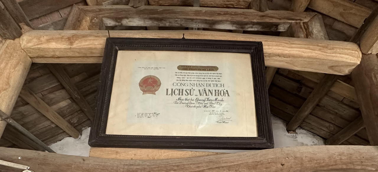 Về Kẻ Mía, nghe giai thoại sứ thần Giang Văn Minh