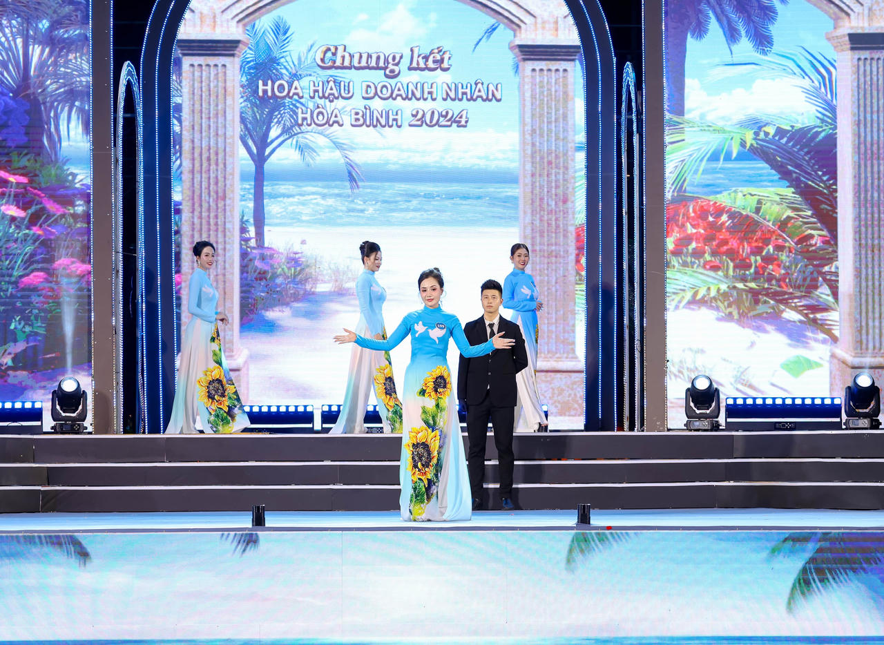 Thí sinh truyền thông điệp ý nghĩa tại đêm chung kết Miss Business Peace 2024