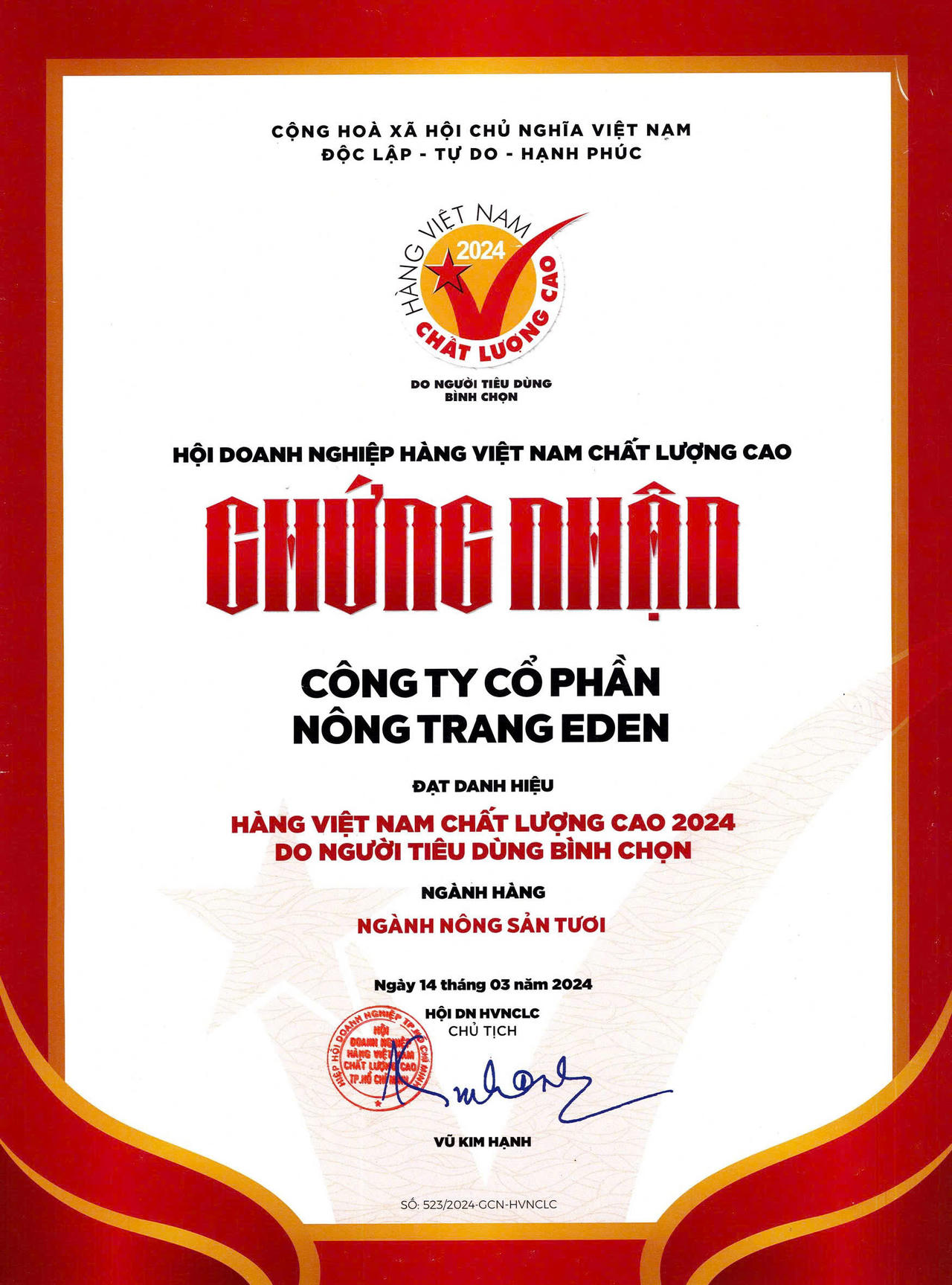 CEO Eden Farm Nguyễn Văn Đức và khát vọng kiến tạo chuỗi giá trị nông sản Việt bền vững