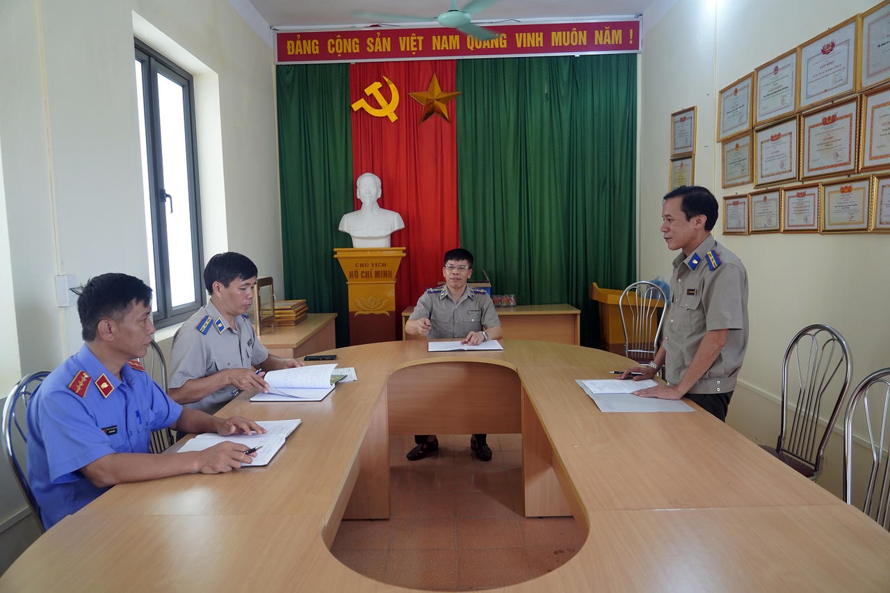 Chấp hành viên Đào Thanh Tuấn và ấn tượng lần lên núi “bắt trâu” ở Nặm Cài 