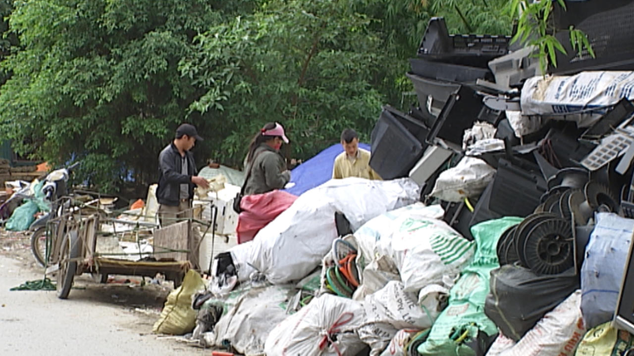 40/65 làng nghề ô nhiễm môi trường nước nghiêm trọng ở Hà Nội