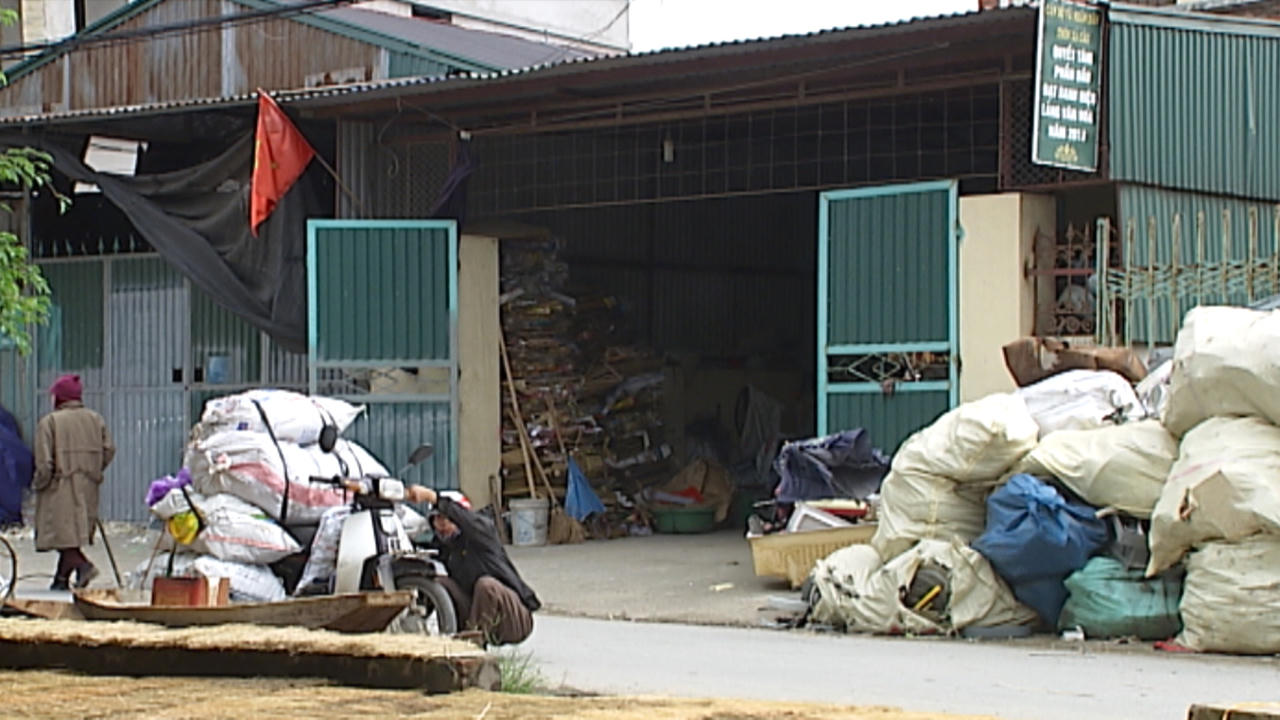 40/65 làng nghề ô nhiễm môi trường nước nghiêm trọng ở Hà Nội