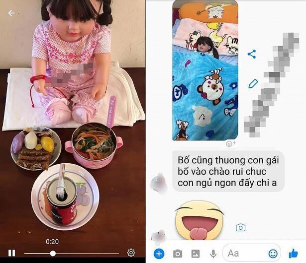 Búp bê Thái Lan Kumathong rao bán tràn lan trên mạng xã hội