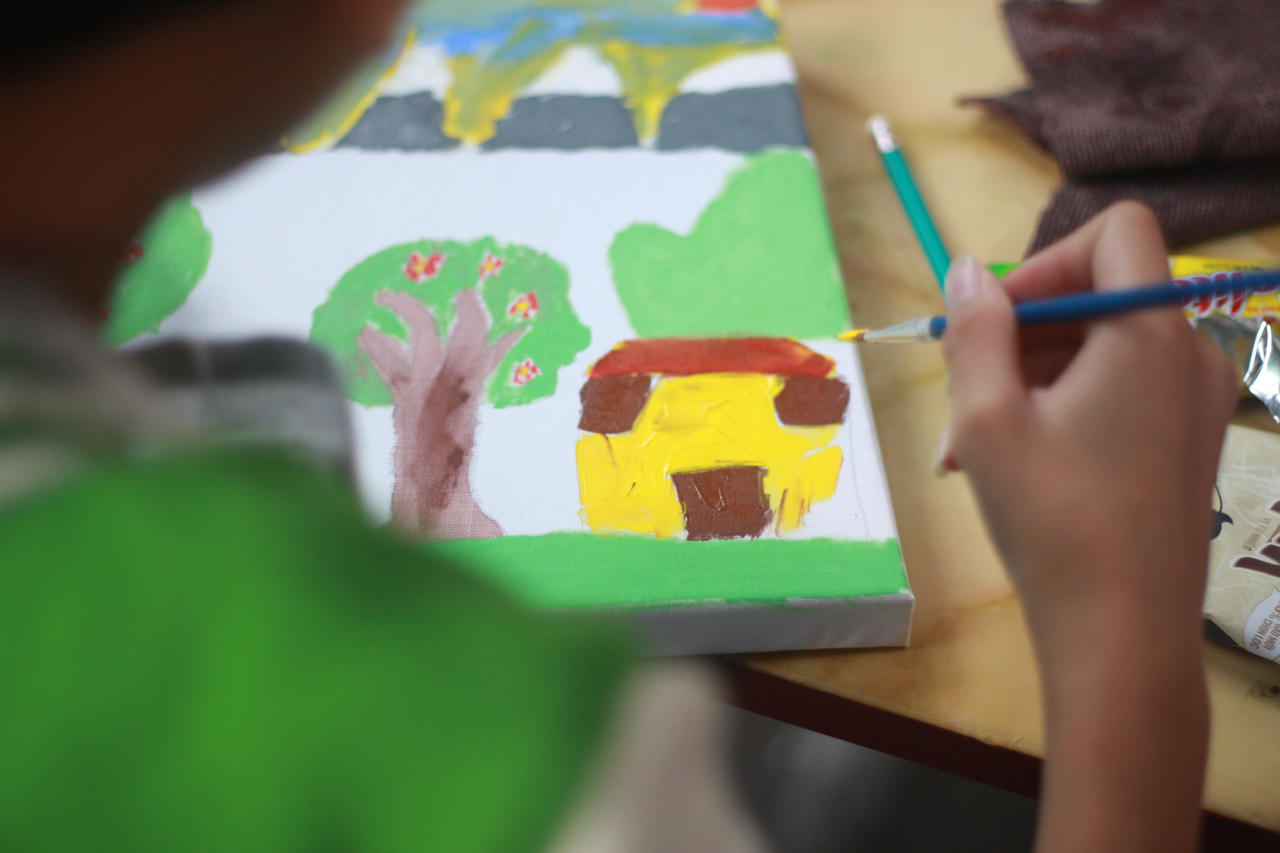 “Dưới hiên nhà” - Workshop gây quỹ hỗ trợ các em nhỏ tại mái ấm Chùa Thịnh Đại 