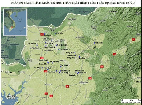 Độc đáo “Thành Tròn” 3.000 năm tuổi vùng đất đỏ