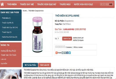 Tràn lan thuốc thôi miên, “hơi thở của quỷ” rởm