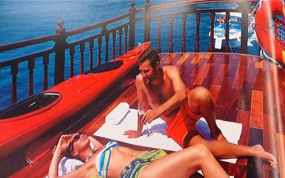 Làm "hoàng đế" trên du thuyền 5 sao