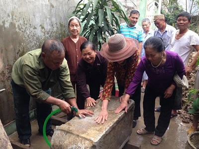 Tìm thấy nghê đá và bia đá có niên đại trên 300 năm