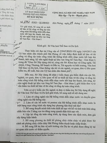 Dấu hỏi lớn sau dự án nguy cơ chết yểu trên hồ Tam Bạc