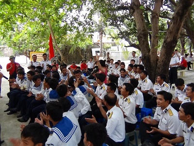 “Vườn hoa Đại tướng”  trên đảo Sơn Ca