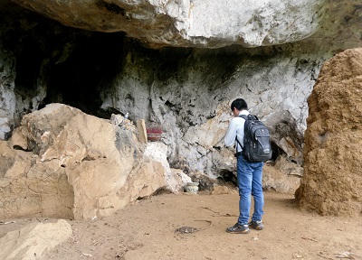 Lạ kỳ bản Mường thờ tổ mối cạnh di tích Mái Đá Điều