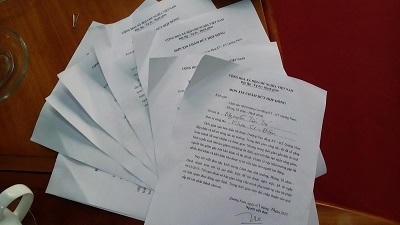 Tuyển sinh không được, trường viết giùm đơn nghỉ việc cho giáo viên