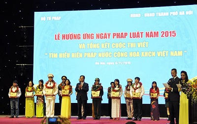 Bộ Tư pháp công bố 10 sự kiện nổi bật năm 2015