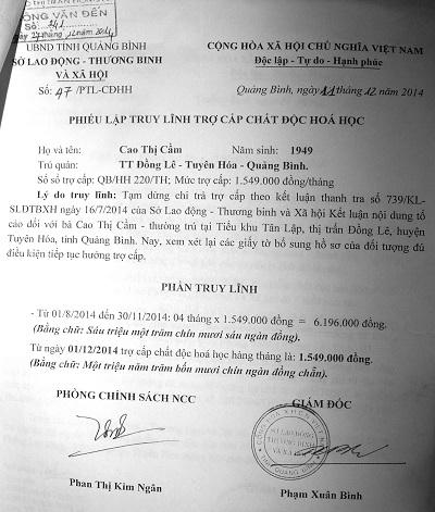 Quảng Bình:  Nhiều dấu hiệu sai phạm trong hồ sơ chính sách người có công