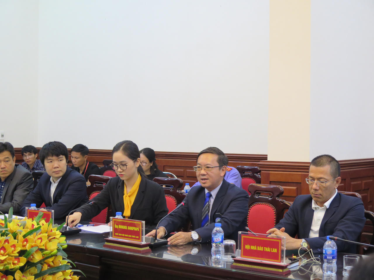 Đoàn đại biểu Hội nhà báo Thái Lan thăm Tòa án nhân dân Tối cao