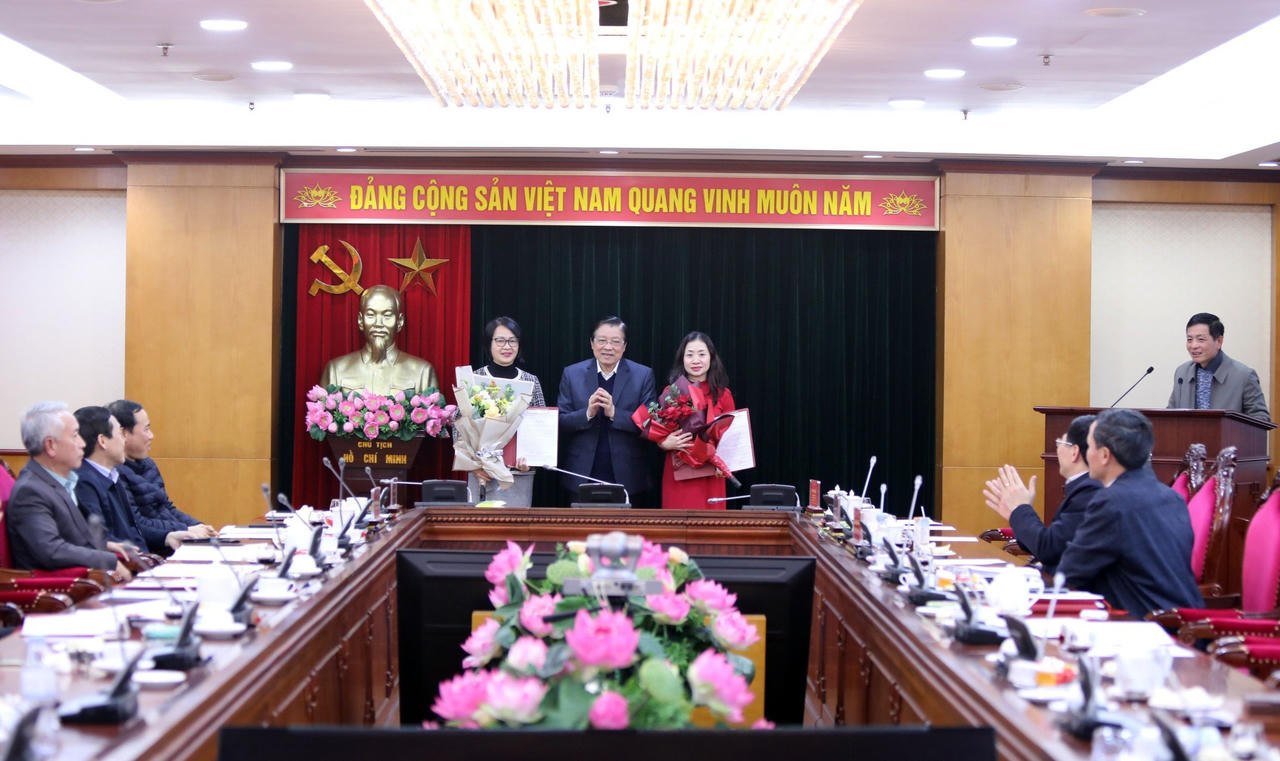 Ban Nội chính Trung ương: Trao Quyết định bổ nhiệm cán bộ