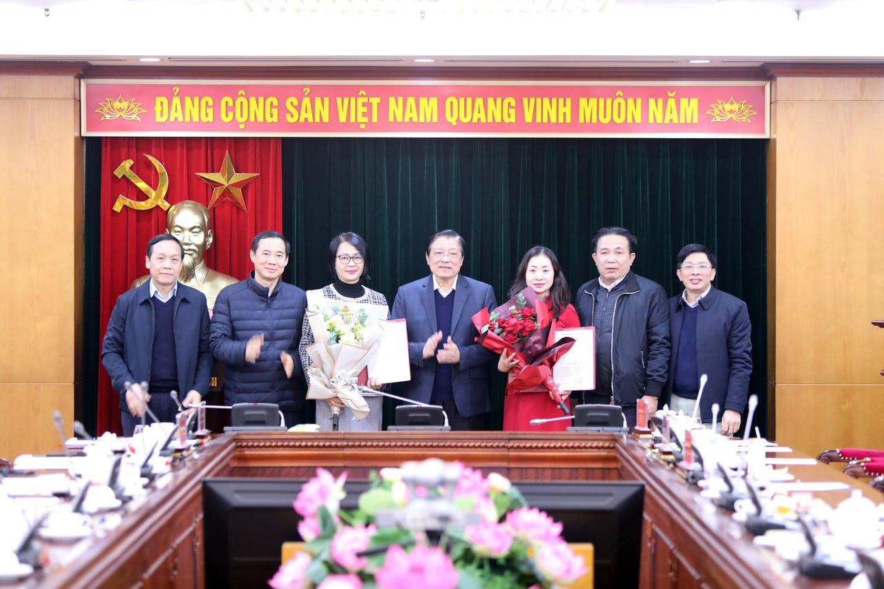 Ban Nội chính Trung ương: Trao Quyết định bổ nhiệm cán bộ