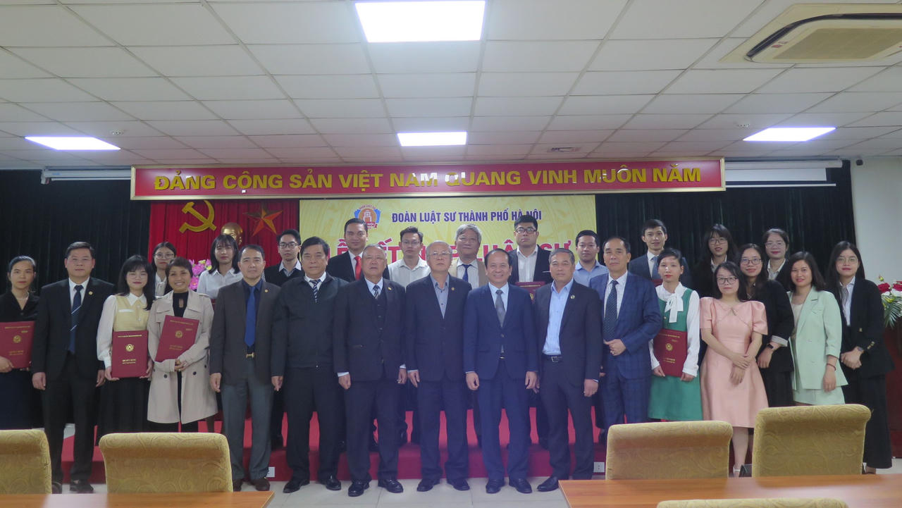Đoàn Luật sư TP Hà Nội kết nạp luật sư thành viên mới