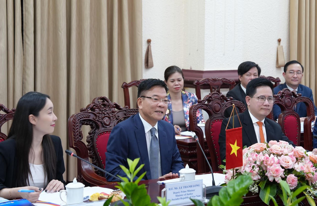 Việt Nam - Hàn Quốc: Tiếp tục thúc đẩy quan hệ hợp tác pháp luật và tư pháp 