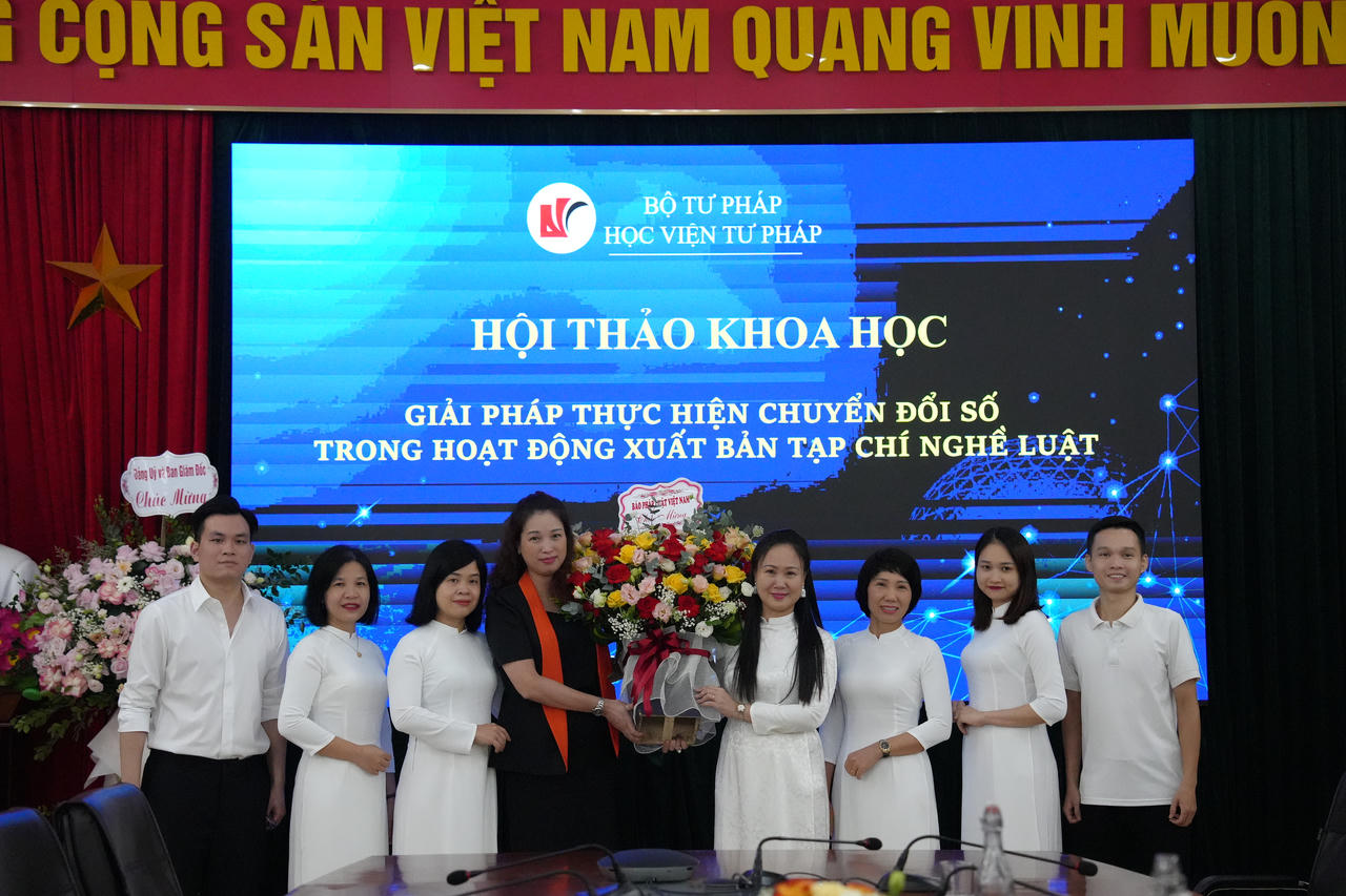 Tạp chí Nghề luật được tính điểm khoa học lên 0,75 điểm