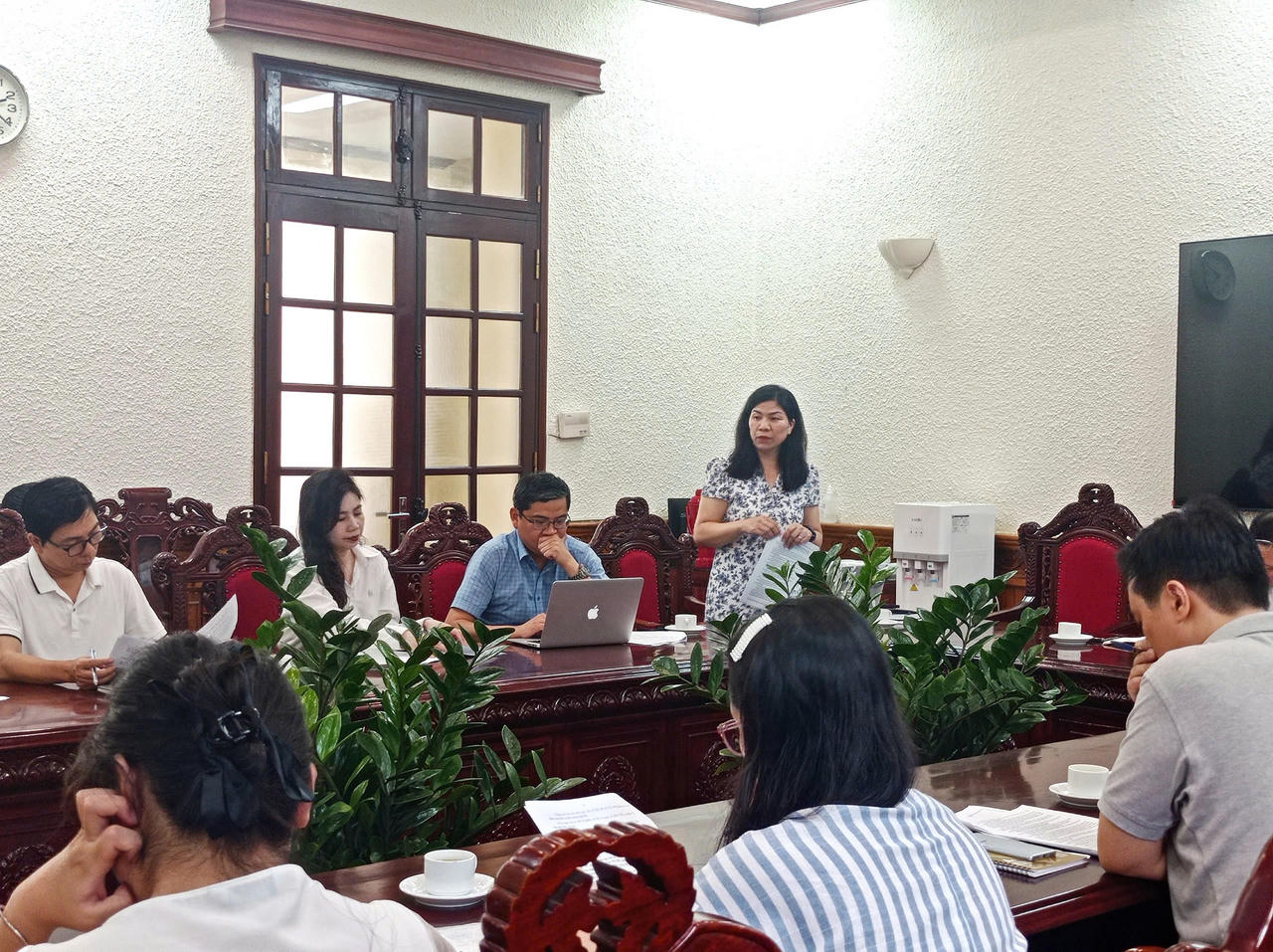 Phối hợp với chuyên gia công nghệ thông tin trong xây dựng, hoàn thiện dự thảo Đề án “Chuyển đổi số trong công tác phổ biến, giáo dục pháp luật”