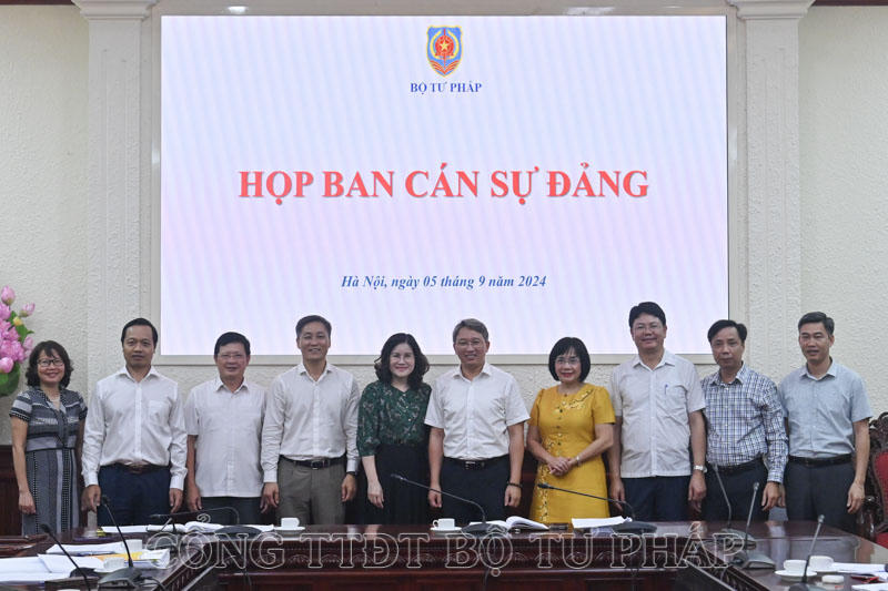 Bộ trưởng Nguyễn Hải Ninh được chỉ định giữ chức Bí thư Ban Cán sự đảng Bộ Tư pháp